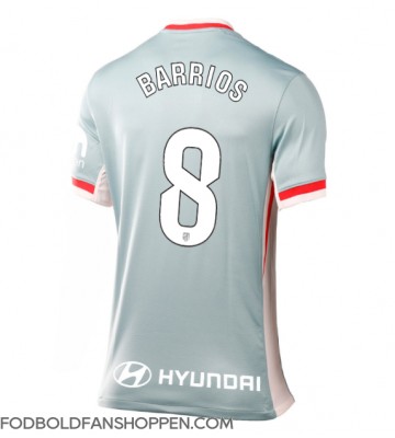 Atletico Madrid Pablo Barrios #8 Udebanetrøje Dame 2024-25 Kortærmet